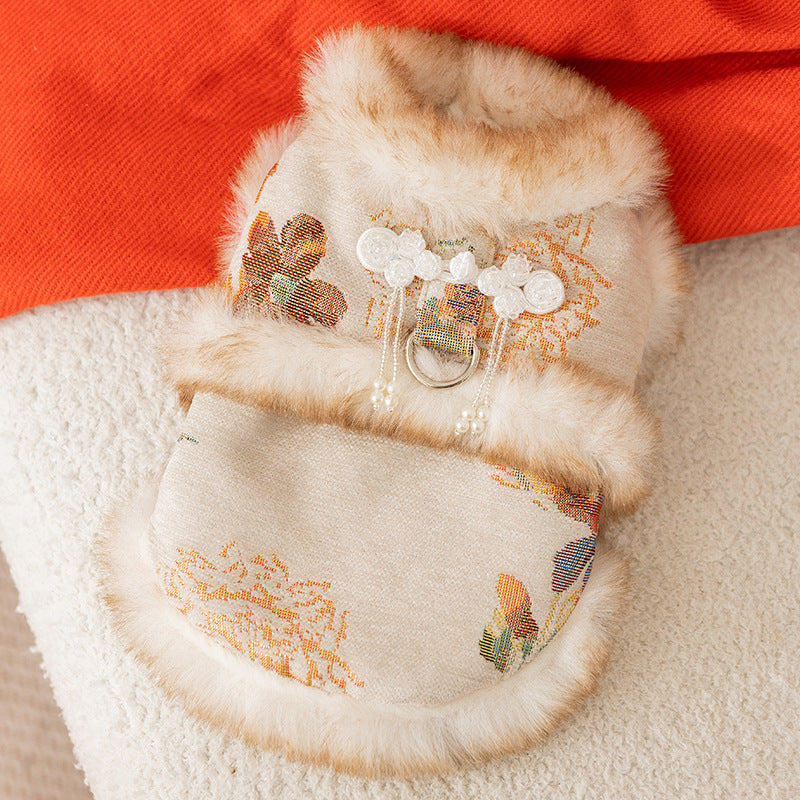 The Royal Garden Suede-Touch Vest