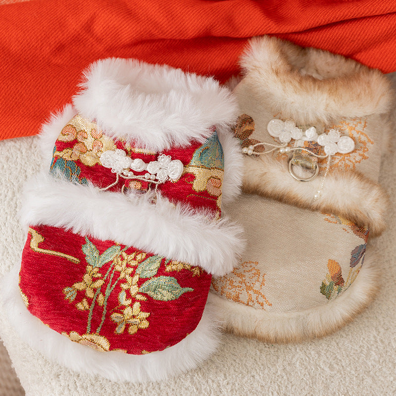 The Royal Garden Suede-Touch Vest